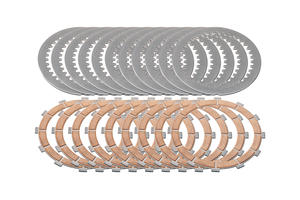 Kit dischi completo ricambio Master Tech 12 denti sinterizzati CNC Racing