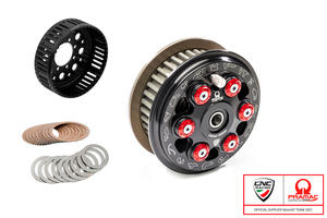 FRIZIONE ANTISALTELLAMENTO MASTER TECH TEAM PRAMAC LIM. ED. COMPLETA - 48 DENTI SINTERIZZATI CNC Racing