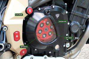 Kit carter frizione trasparente MV Agusta CNC Racing