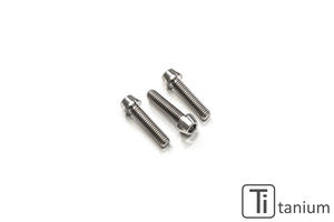 Kit viti cover pignone M6x16 (3 pz) - Titanio CNC Racing