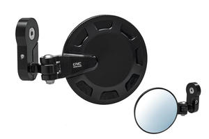 Specchio bar-end Rocket - sinistro Ø 94.5mm CNC Racing