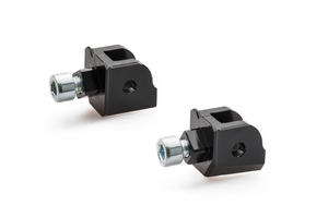 Kit poggiapiedi TOURING pilota - adattatori CNC Racing