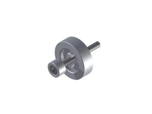 Adattatore con anti rotazione per installare protezione leva freno e frizione. CNC Racing