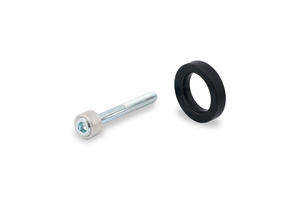 Adattatore per installare protezione leva freno e frizione con parti originali CNC Racing