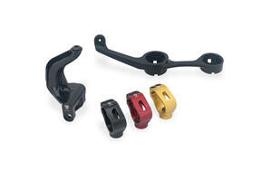 Supporto ammortizzatore di sterzo Ducati Multistrada V2 MY2025 CNC Racing