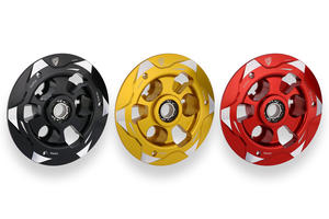 Piattello Spingidisco Frizioni ad olio Ducati con cuscinetto Panigale Streetfighter Multistrada Diavel V4 - BICOLOR CNC Racing
