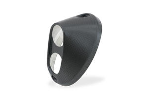 Fondello Silenziatore Ducati DesertX - Carbonio CNC Racing