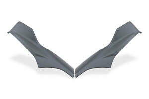 Cover laterali convogliatori aria in carbonio per Ducati Multistrada V4 MY2025 CNC Racing