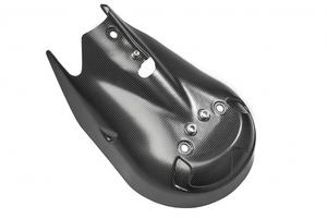 PROTEZIONE CALORE SCARICO IN CARBONIO DUCATI SBK SERIE PANIGALE - CARBONIO OPACO CNC Racing