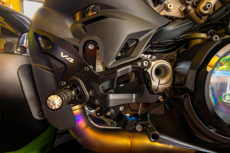 Pedane regolabili Ducati Panigale V4