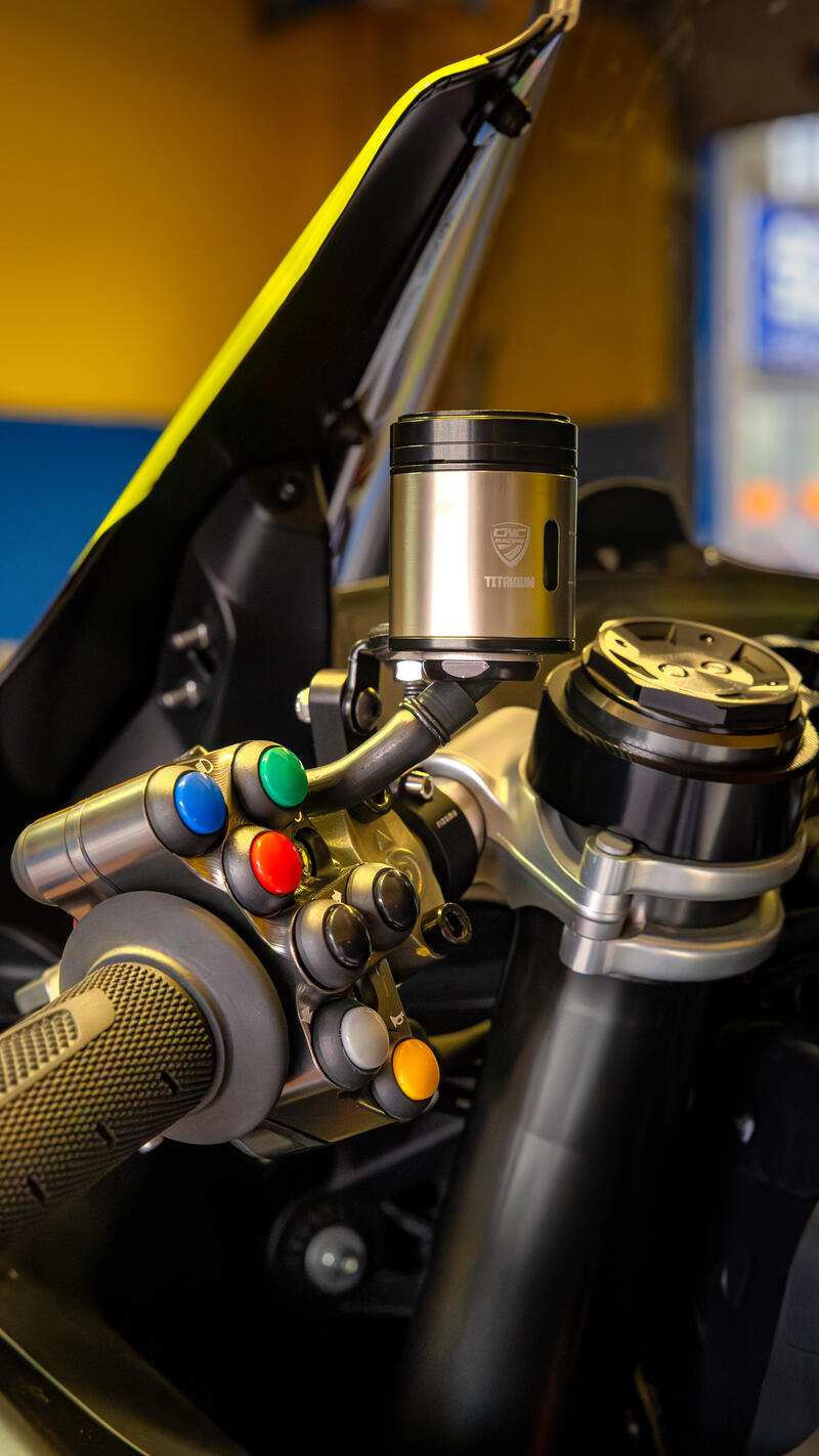 Serbatoio olio 25 ml per freno anteriore - Titanio