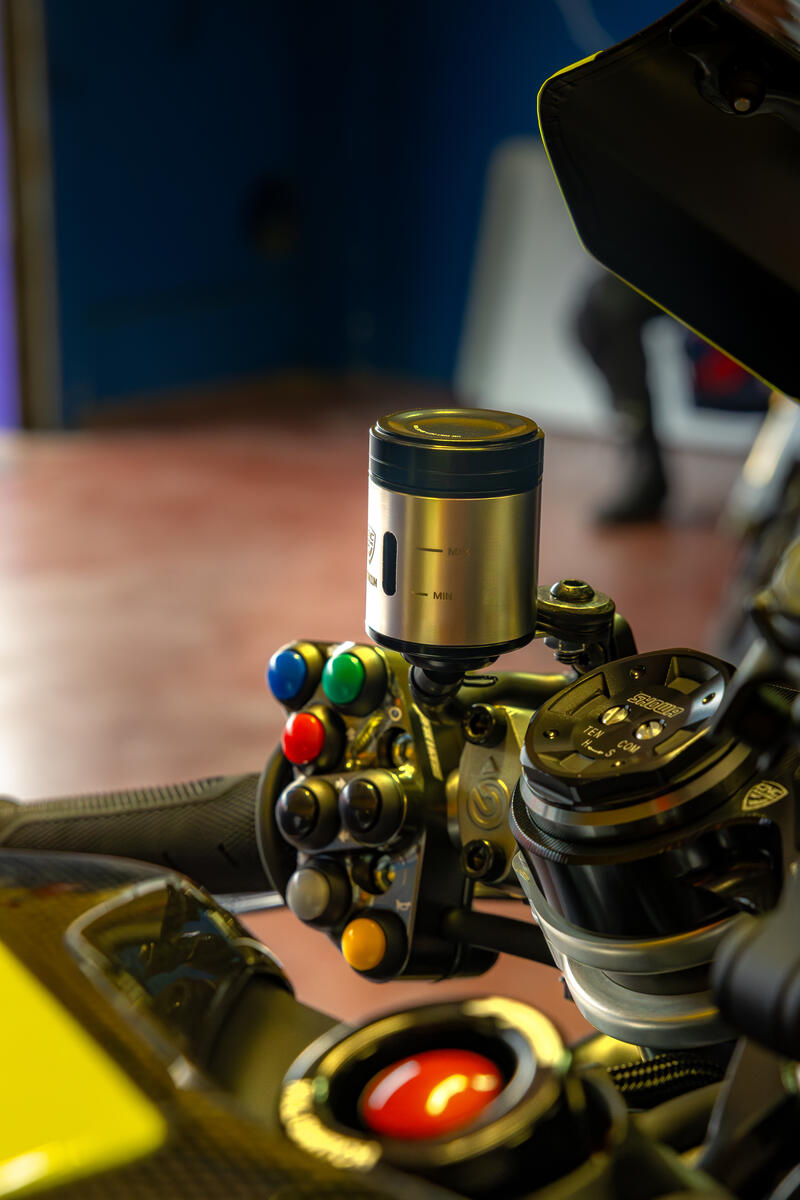 Serbatoio olio 25 ml per freno anteriore - Titanio