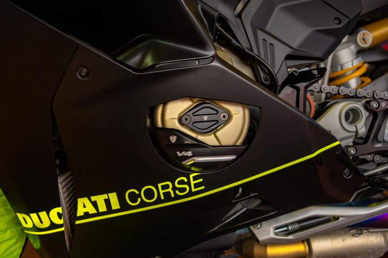 Carter protezione alternatore Ducati Panigale e Streetfighter V4