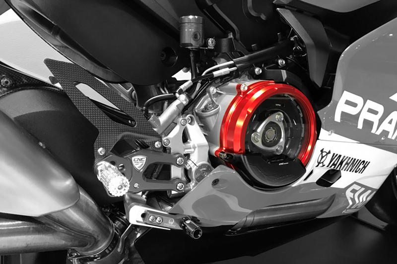 Carter protezione "RPS" frizione lato dx Ducati SBK serie Panigale