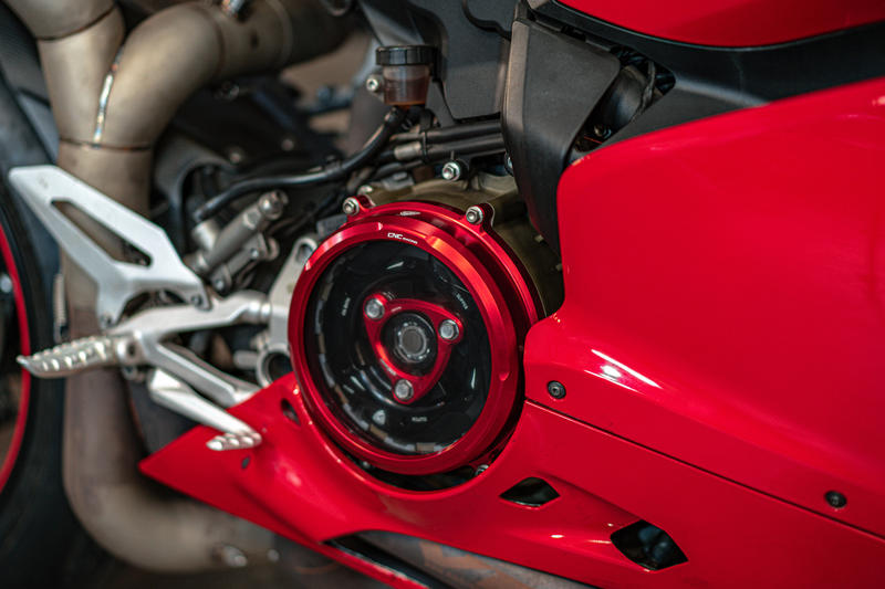 Carter trasparente per frizioni ad olio Ducati Panigale 959, 1199 e 1299