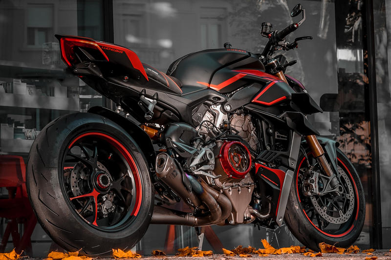 Carter trasparente per frizioni a olio Ducati Streetfighter V4