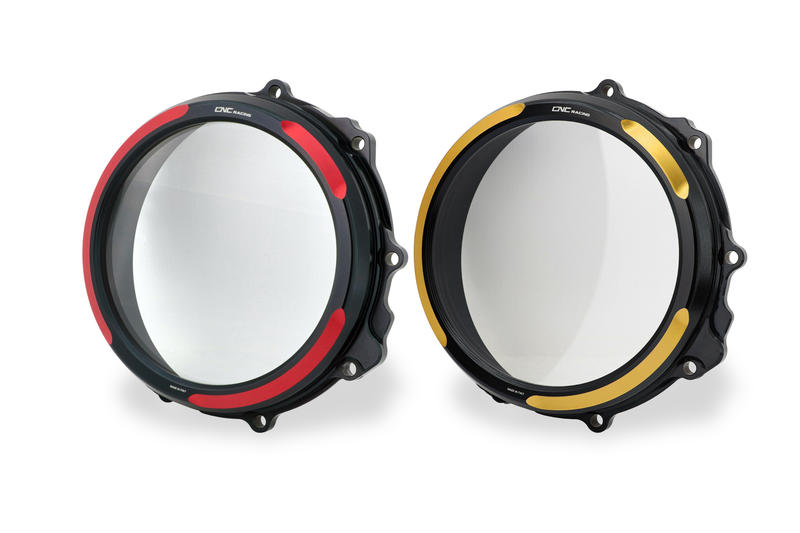Carter frizione trasparente MV Agusta a comando idraulico - Edizione Bicolore