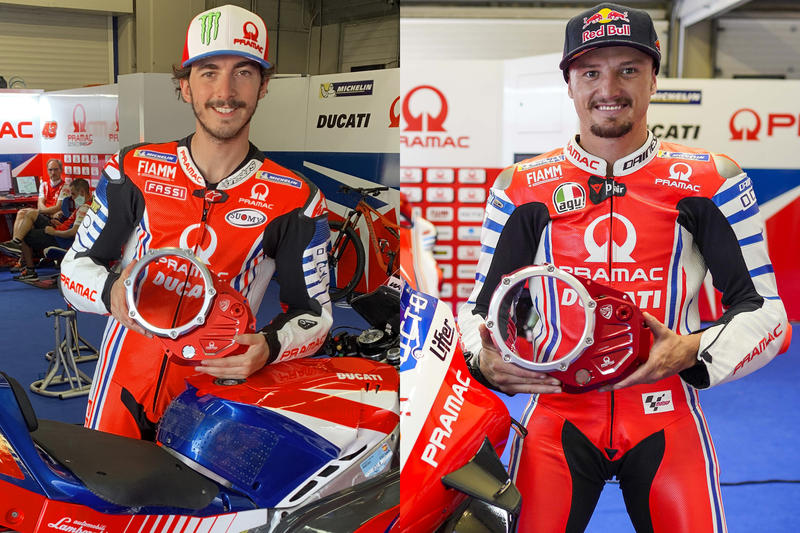 Carter trasparente per frizioni a olio Ducati - Pramac Racing Limited Edition