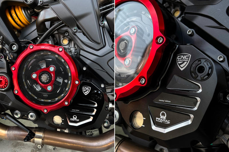 Carter trasparente per frizioni ad olio Ducati Pramac Racing Limited Edition