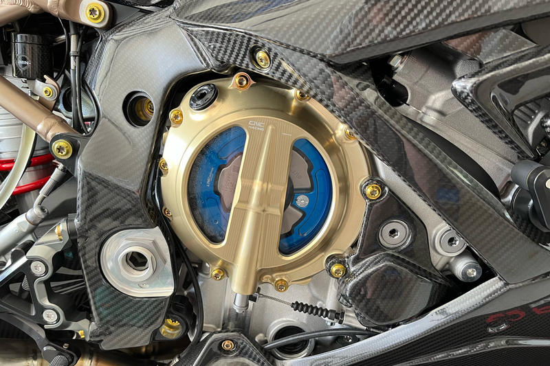 Carter frizione trasparente BMW - comando filo