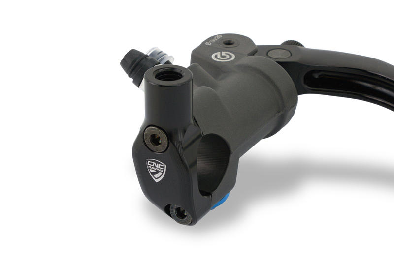 Cavallotto pompe freno Brembo CNC e forgiate - foro specchio filettatura M10 SX