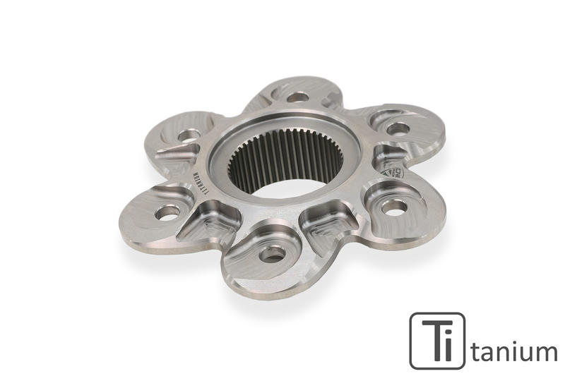 Flangia portacorona Ducati - Titanio