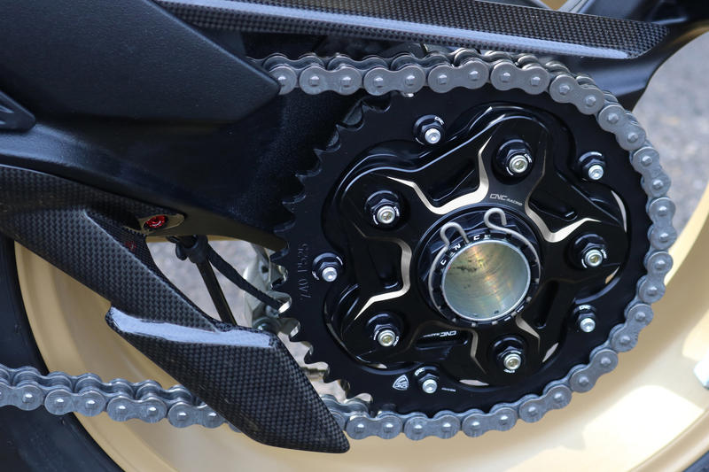 Rear sprocket flange 5 holes MV Agusta - Bicolor