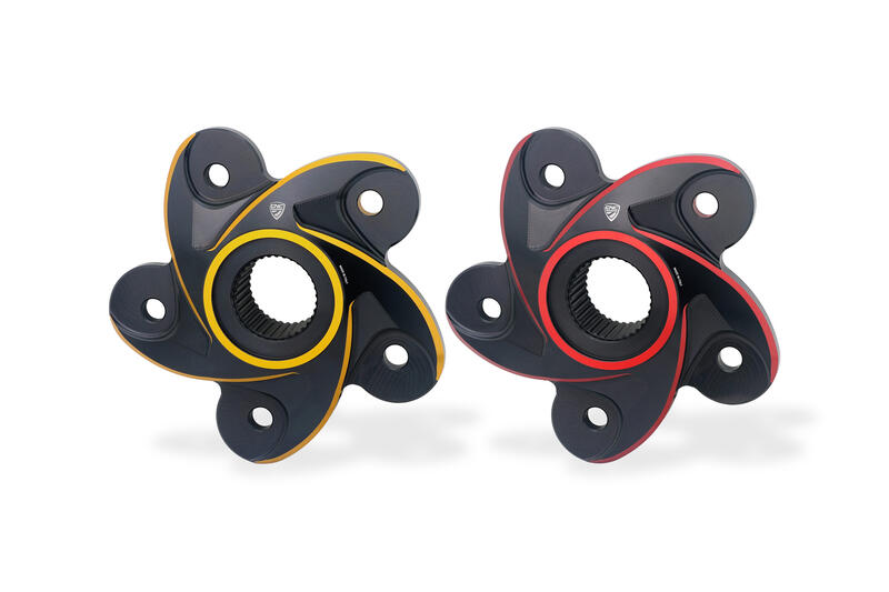 Flangia portacorona Ducati - Due colori