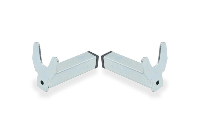 Forchette in acciaio per cavalletto bibraccio Ducati – supporto stabile kit 2 pz