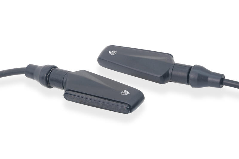 Frecce sequenziali a LED in alluminio "Wing" - indicatori di direzione omologati