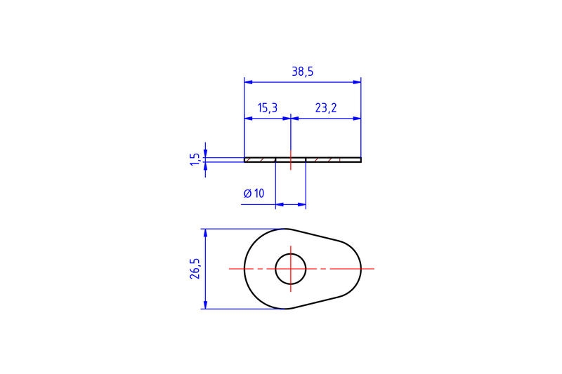 Piastrine adattatore indicatori di direzione