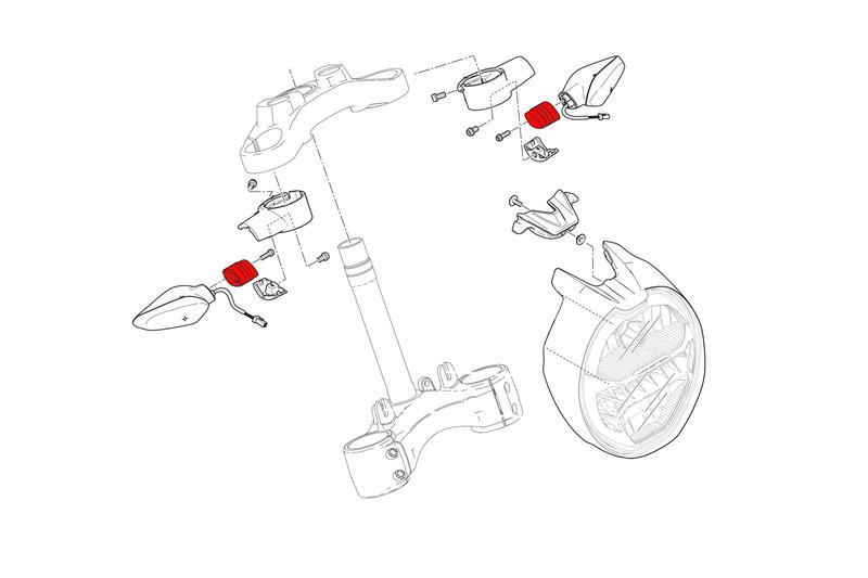Turn Indicator - Mounting front adapters