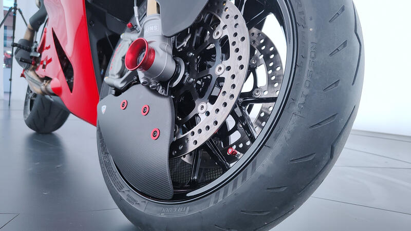 Tamponi protezione ruota anteriore Ducati - RACE