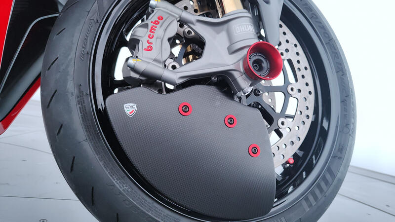 GP Ducts EVO – Raffreddamento Freni in Carbonio Lucido – Ducati Panigale V2 e Streetfighter V2 MY2025