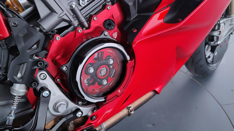 Carter trasparente per frizioni a olio per Ducati Multistrada V2 - Panigale V2 - Streetfighter V2  MY2025