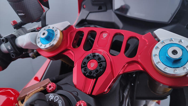 Piastre di sterzo Ducati Panigale V2 MY2025 - Superiore