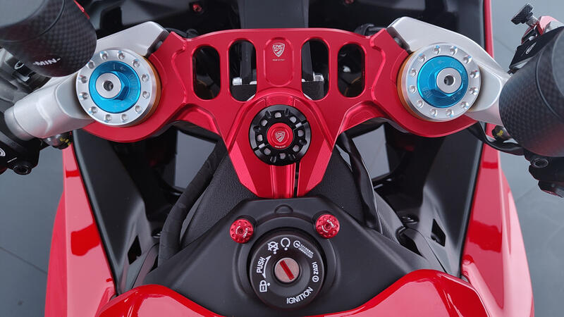 Piastre di sterzo Ducati Panigale V2 MY2025 - Superiore