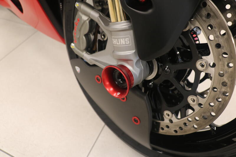 Tamponi protezione ruota anteriore Ducati - RACE