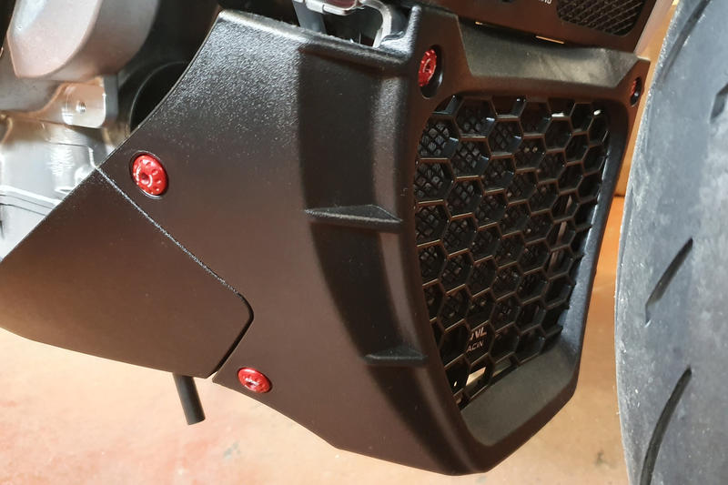 Kit viti carena inferiore Aprilia Tuono