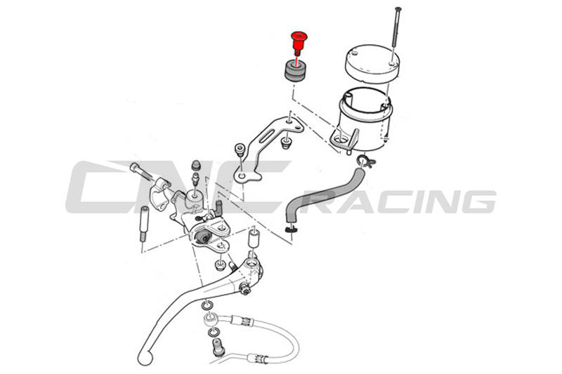 Vite vaschetta liquido freno anteriore/frizione