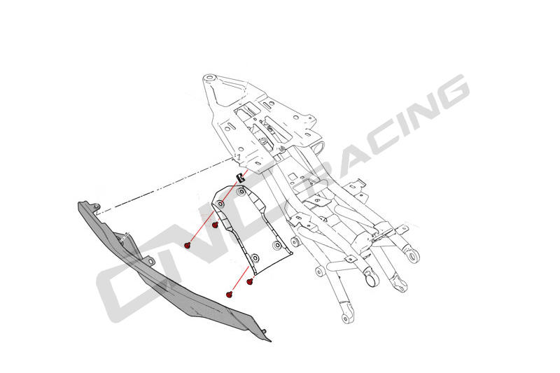 Kit viti sottocodone Ducati