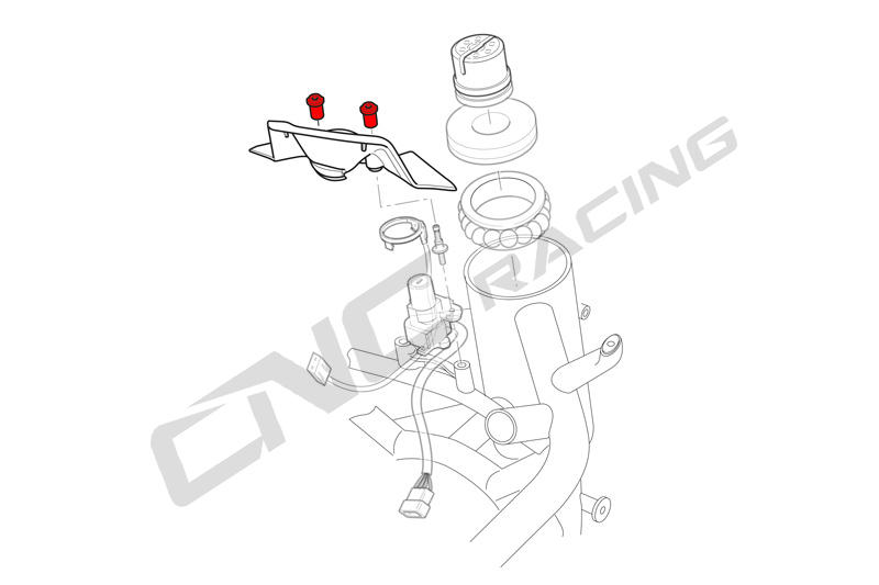 Kit viti cover blocchetto chiave Ducati 