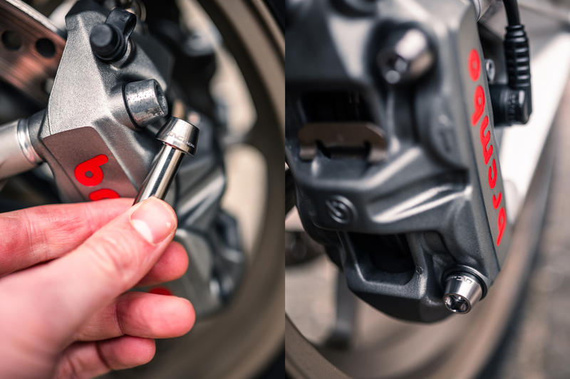 Kit viti pinza freno anteriore M10x1.25x60 (2 pz) - Titanio