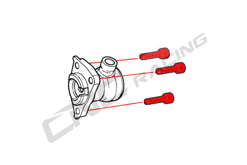 Kit viti attuatore frizione M6x30 (3 pz) - Titanio