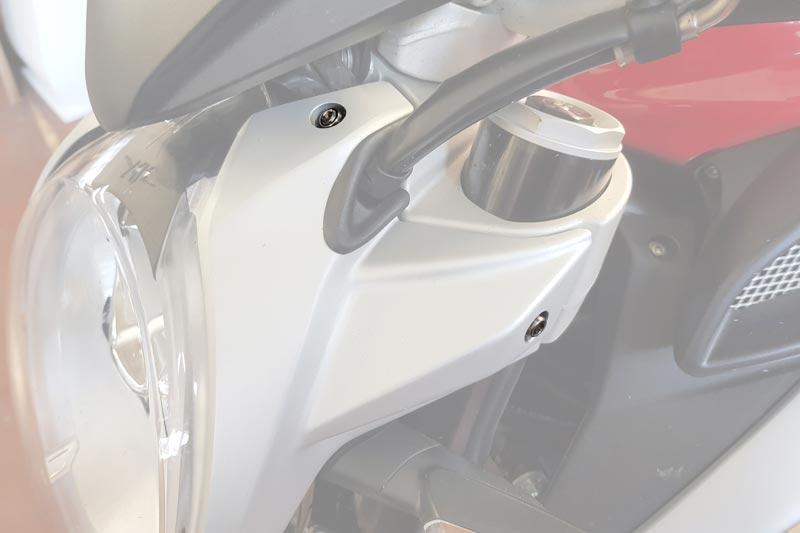 KIT VITI FARO ANTERIORE (4 PZ) - TITANIO