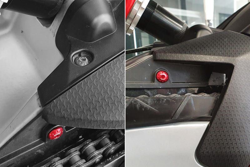 Kit viti - Pattino catena Aprilia RS660