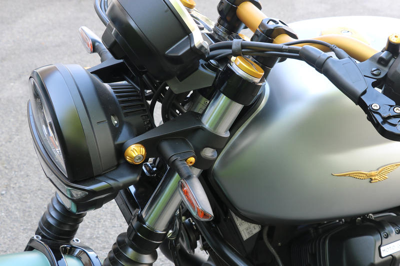 Kit boccole viti faro anteriore Moto Guzzi