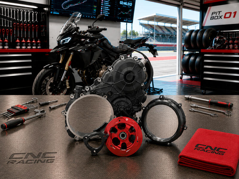 Clear Clutch cover Kit for Ducati Multistrada V4