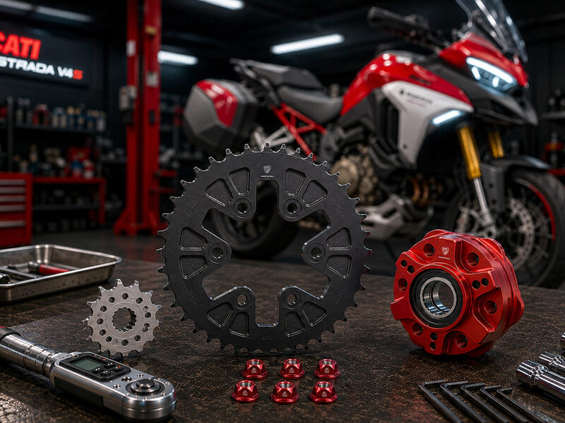 Transmission kit for Ducati Multistrada V4