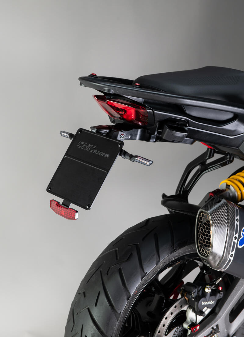 Adjustable License Plate Holder Kit for Ducati Multistrada V2 MY2025